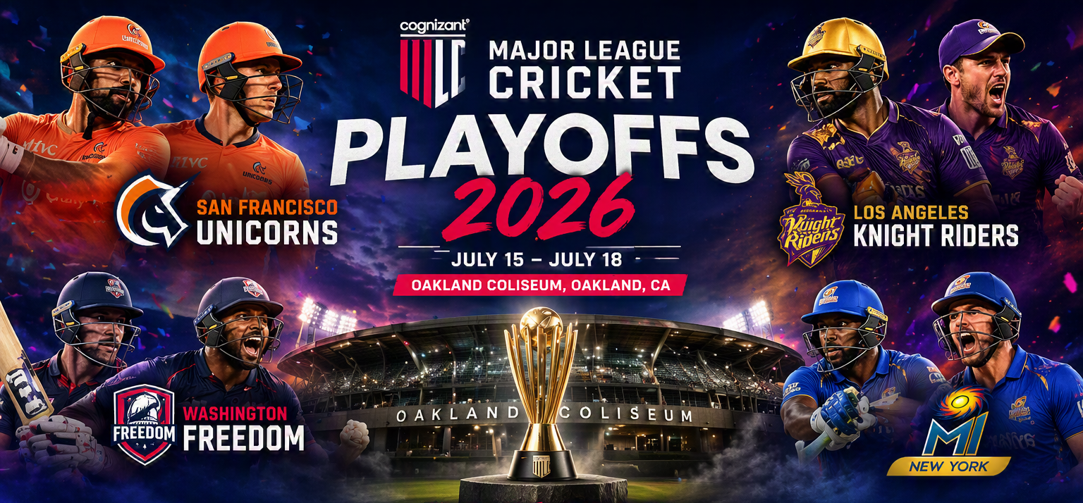 MLC Playoffs Set as Four Teams Battle for 2026 Championship